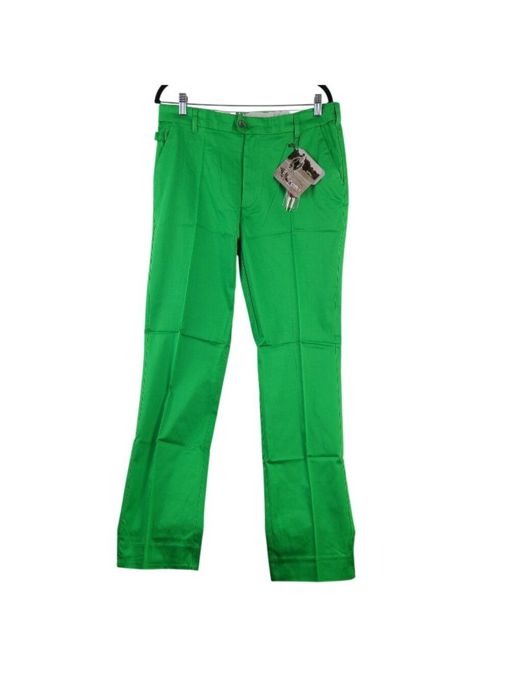 NEW Royal & Awesome Men's Greenside Golf Trousers Bright Green Waist 34 x 32